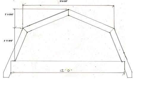 truss for 12' wide building